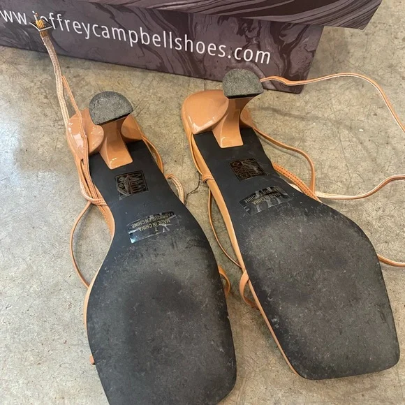 Jeffrey Campbell Fluxx Sandal Nude 7 - Picture 5 of 6